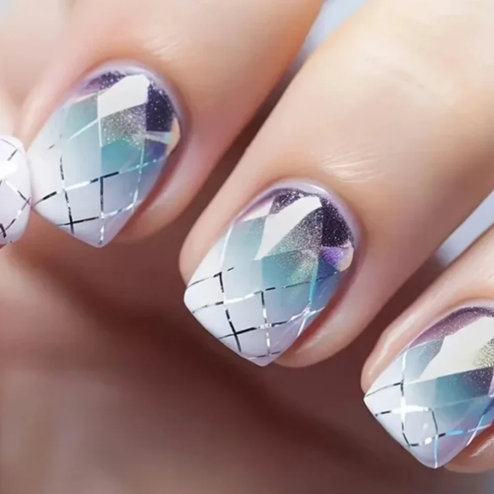 24 Pieces Fake Press On Nails